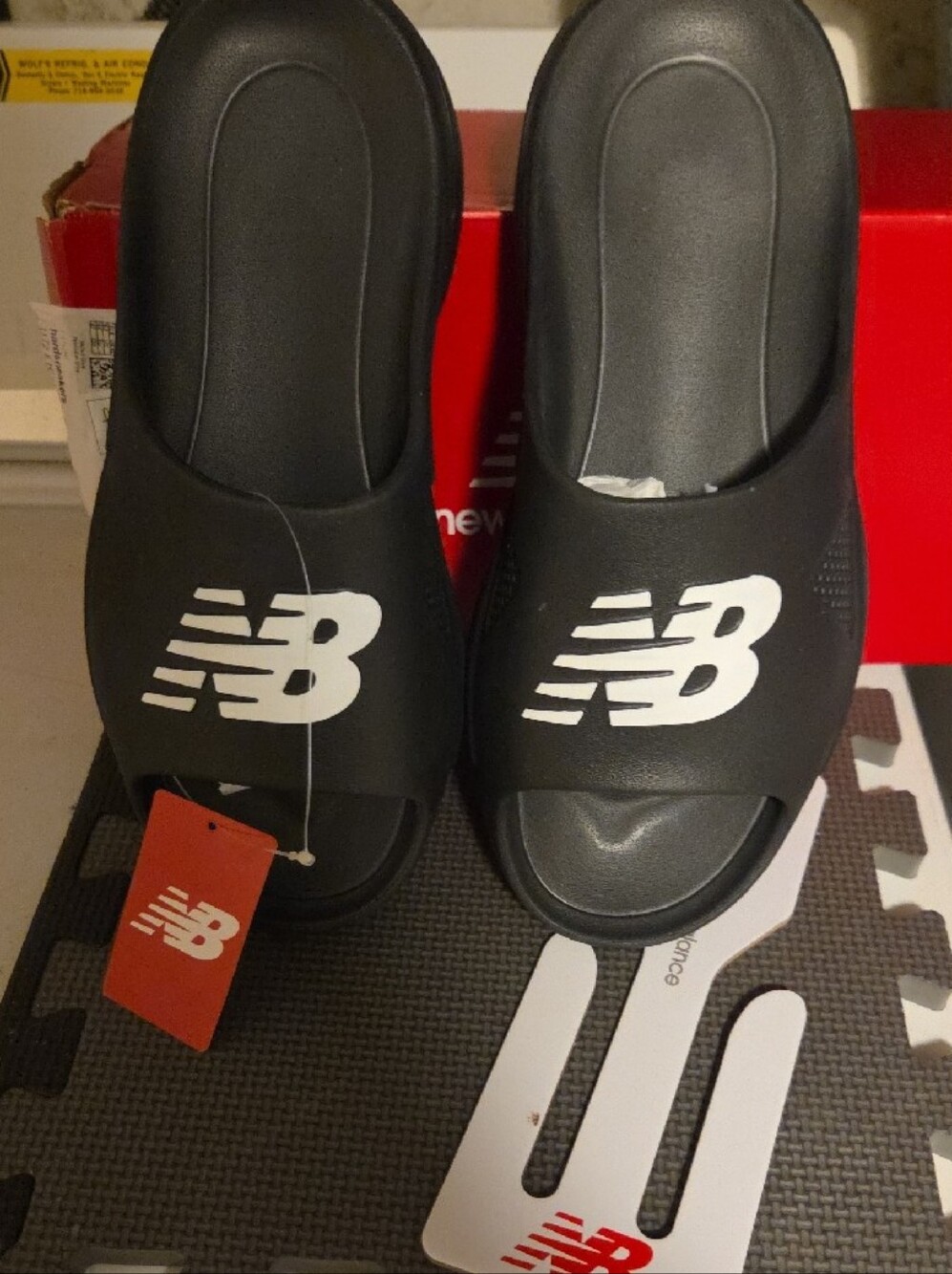 New Balance Fuel Cell SL Sandals - Black/White